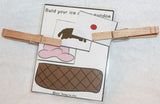 Ice Cream Sundae Clothespin Game