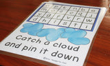 Cloud Clothespin Game