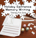 December holiday sentence memory