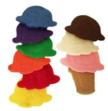 Button Ice Cream Cone