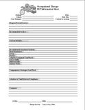Occupational Therapy Assessment and Management Forms