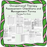 Occupational Therapy Assessment and Management Forms