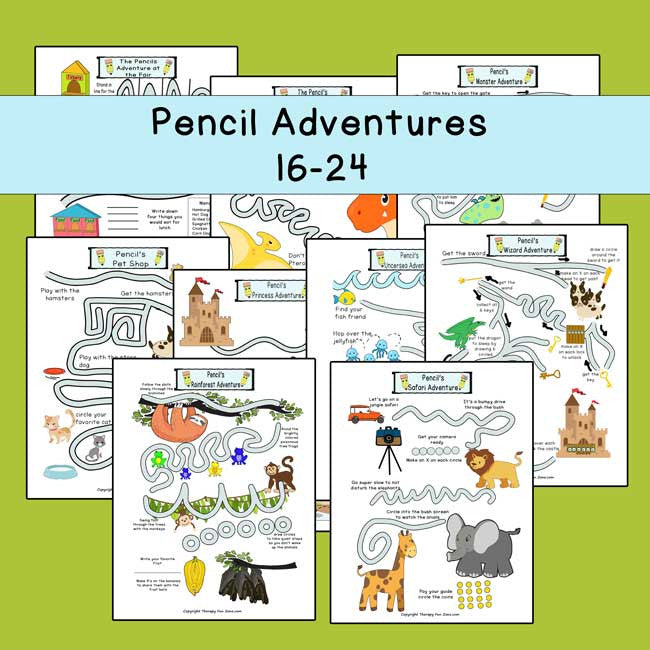 Pencil Adventures 16-24