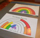 Rainbow Puzzle Game