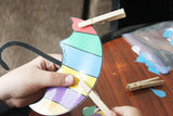 Raindrop Clothespin Fine Motor Game