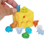 Stretchy Cheese with Squishy Animals