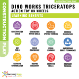 DINO WORKS TRICERATOPS DIY Take Apart Toy