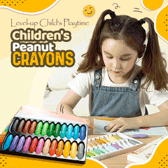 Children's  Peanut Crayons