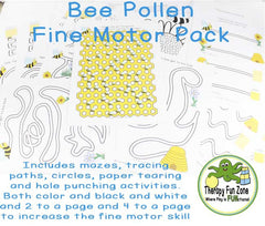 Bee Pollen Honey Fine Motor Pack - digital download