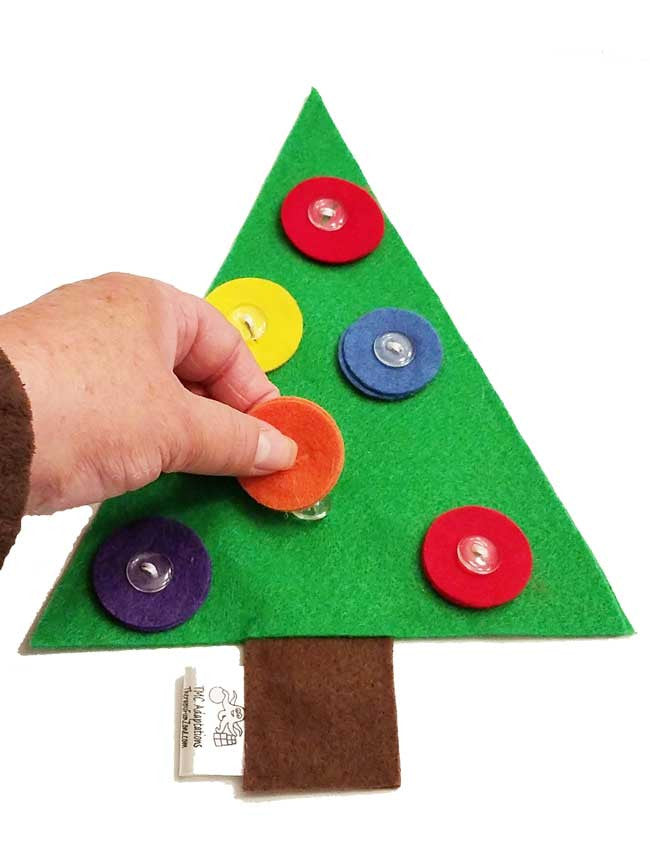 Button Christmas Tree  Therapy Fun Store and TMC Adaptations