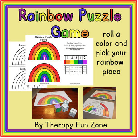 Rainbow Puzzle Game