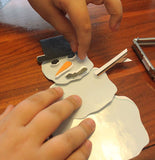Snow man and Hot Cocoa fine motor activities